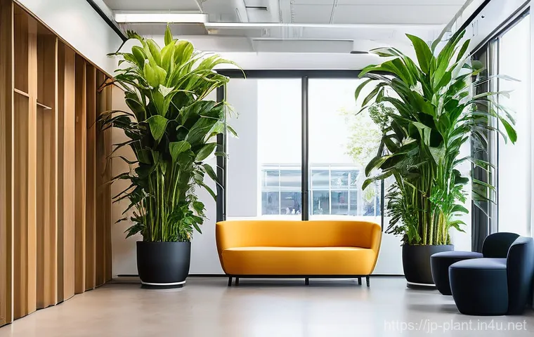 사무실에서 키우기 좋은 식물 - **Prompt 1: Relaxing Desk Environment with Small Greens**
    "A bright, modern office desk setting ...
